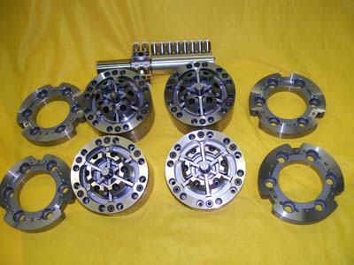 Diaphragm Chucks With Special Jaws and Stops